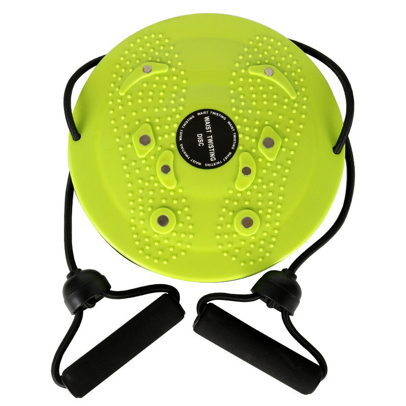 Magnetic Waist Twister Board with Foot Massager | Home Fitness & Slimming Exercise Disc Secondary image