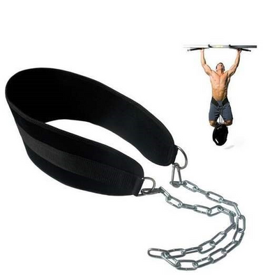 Nylon Dip Tape Back Support Belt | Heavy-Duty Weightlifting Support for Gym & Fitness