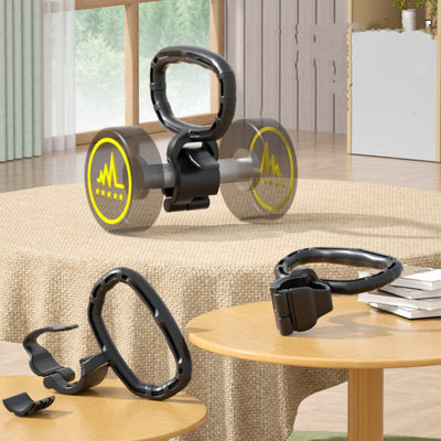 Adjustable Kettlebell Handle for Dumbbells | Portable Home Gym Fitness Equipment