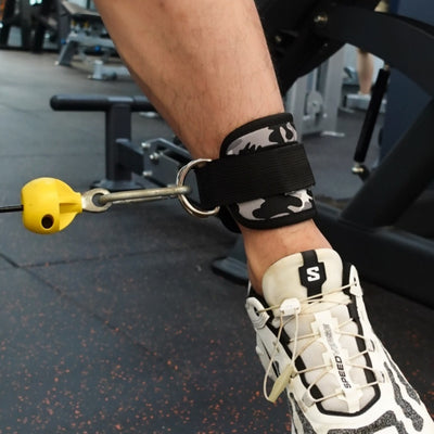 Leg Slimming Camouflage Ankle Buckle for Hip Training | Heavy-Duty Cable Machine Gantry Attachment for Hip Lifting