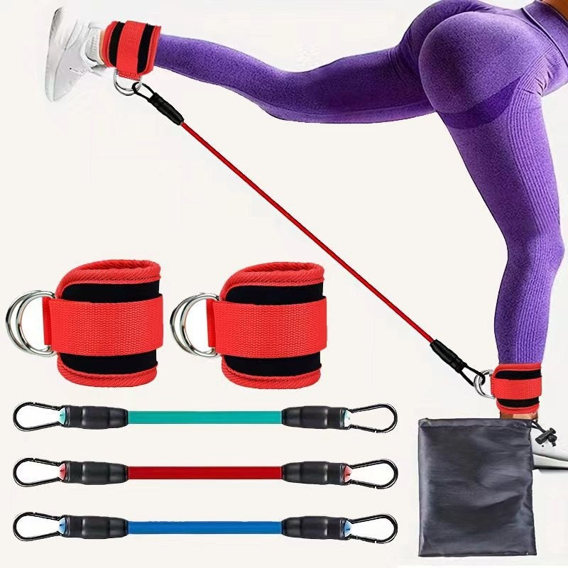Ankle Resistance Bands with Straps | Hip, Leg & Glute Workout Bands for Home Gym Secondary image